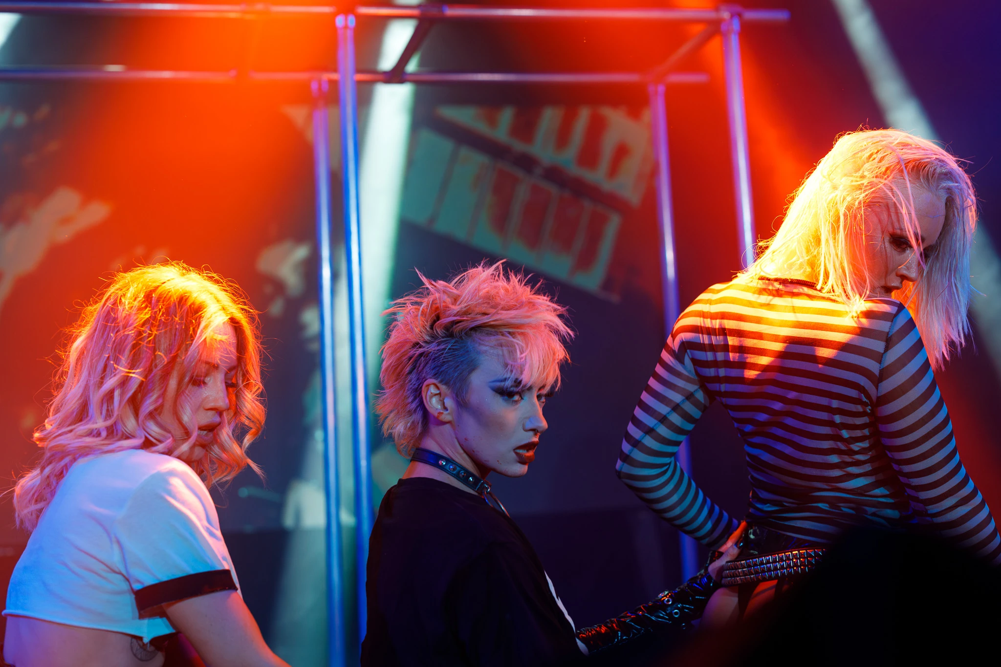 Little Miss Nasty performing live, photograph 12