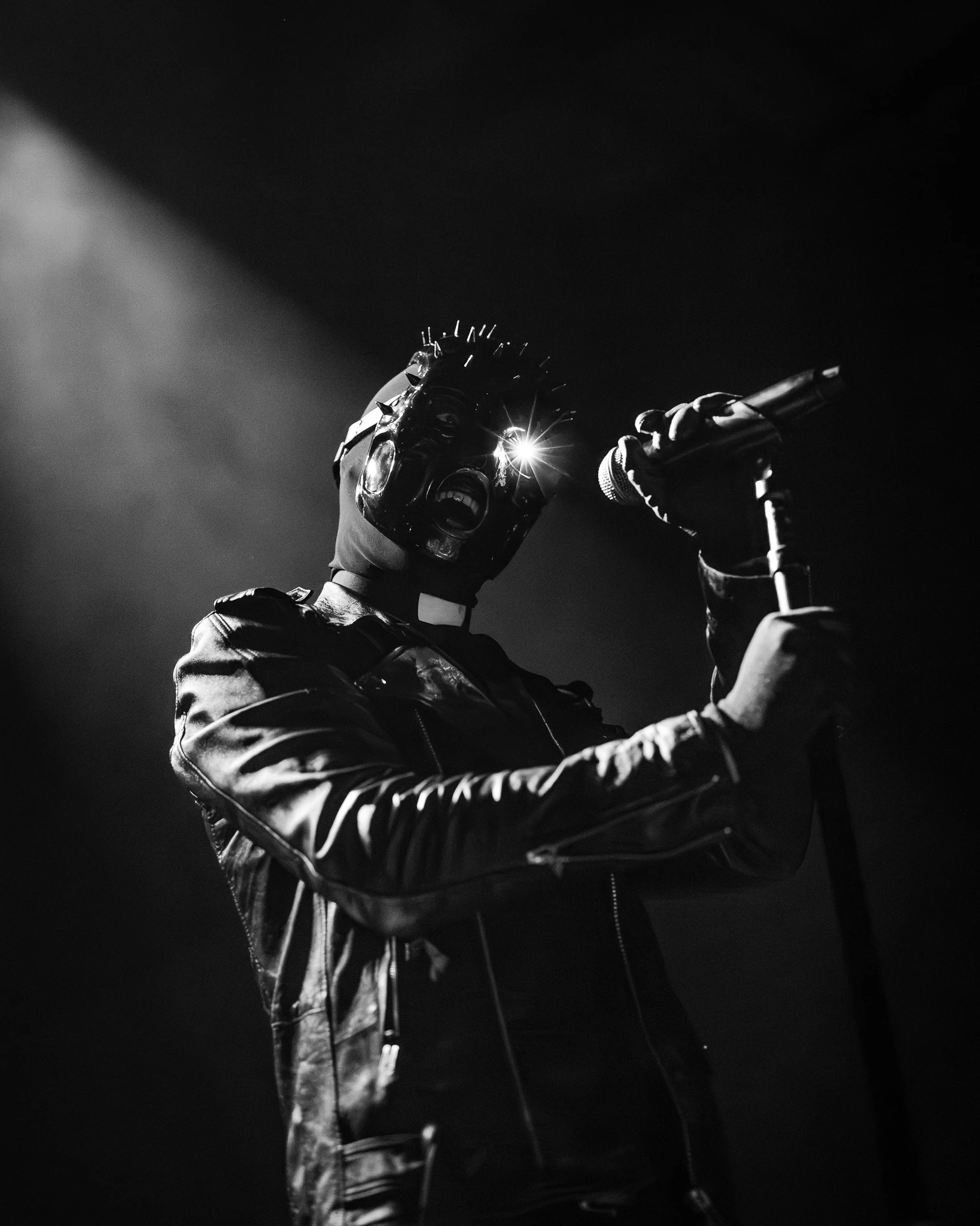 Priest performing live, photograph 2