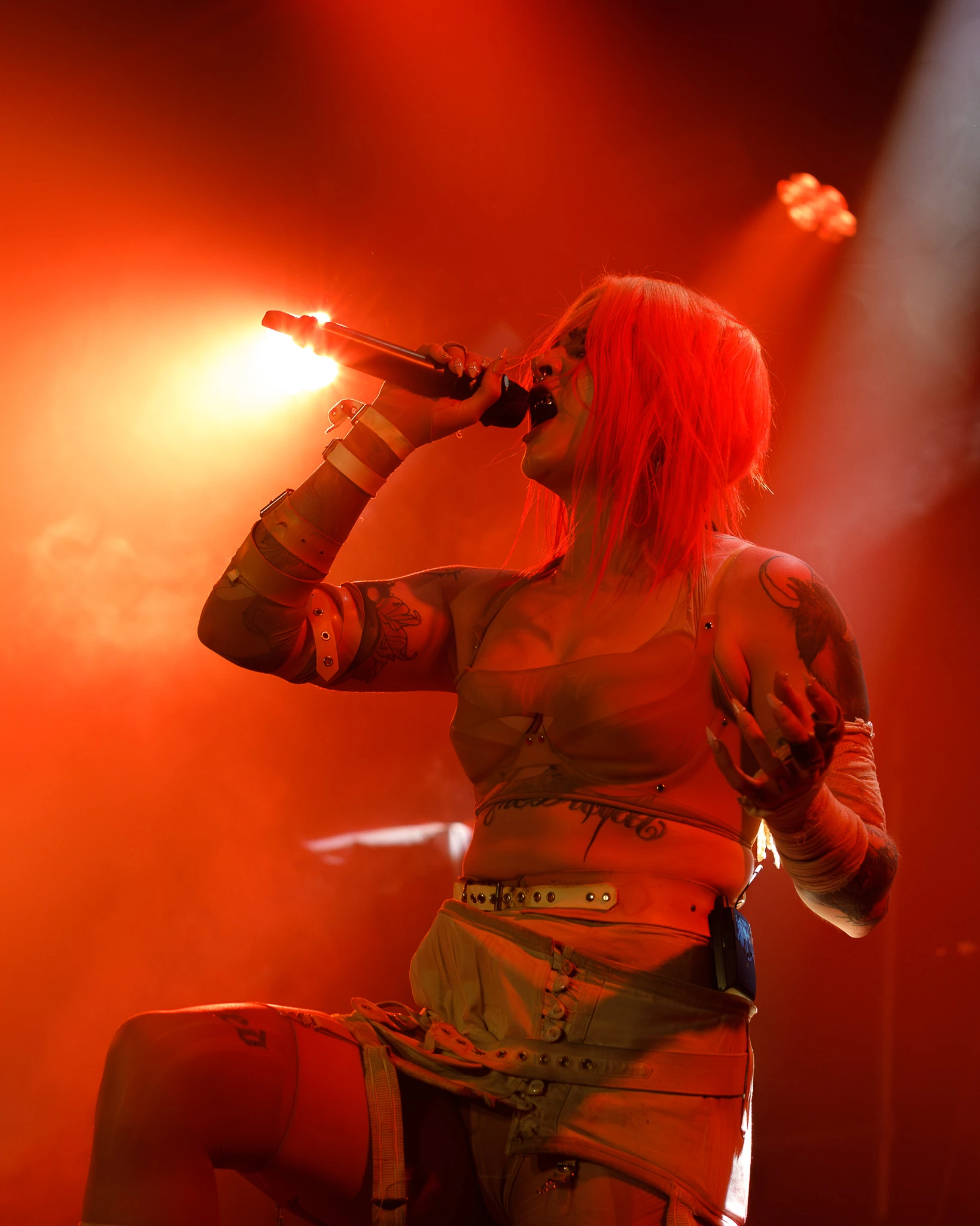 Mimi Barks performing live, photograph 8