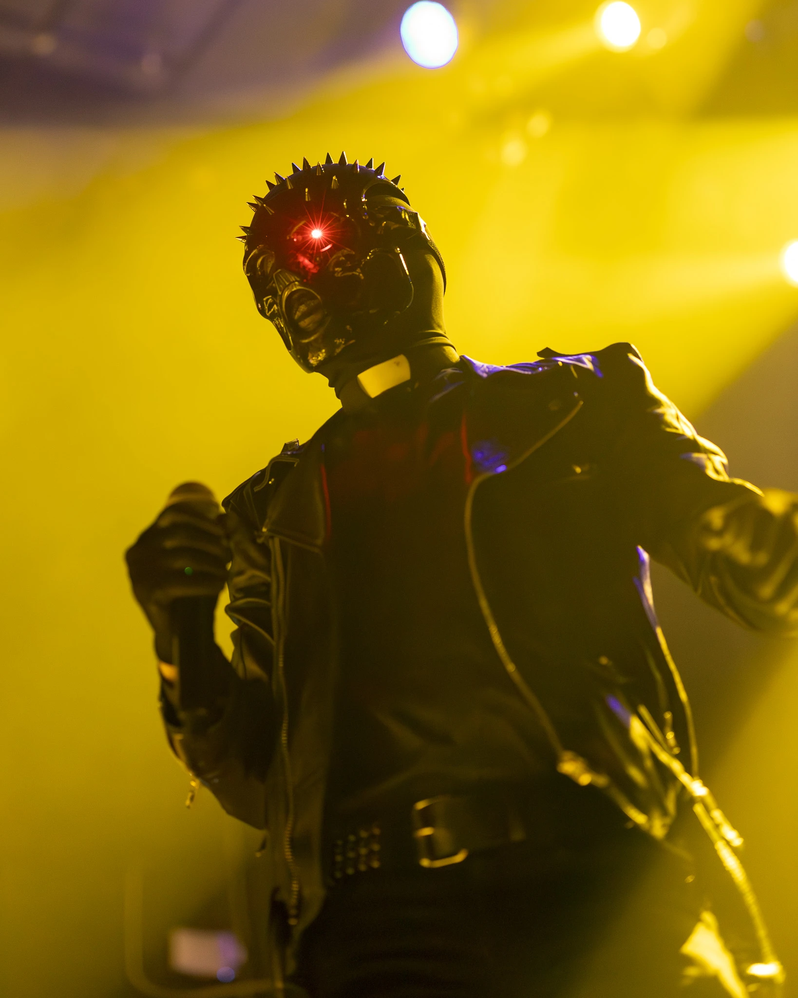 Priest performing live, photograph 4