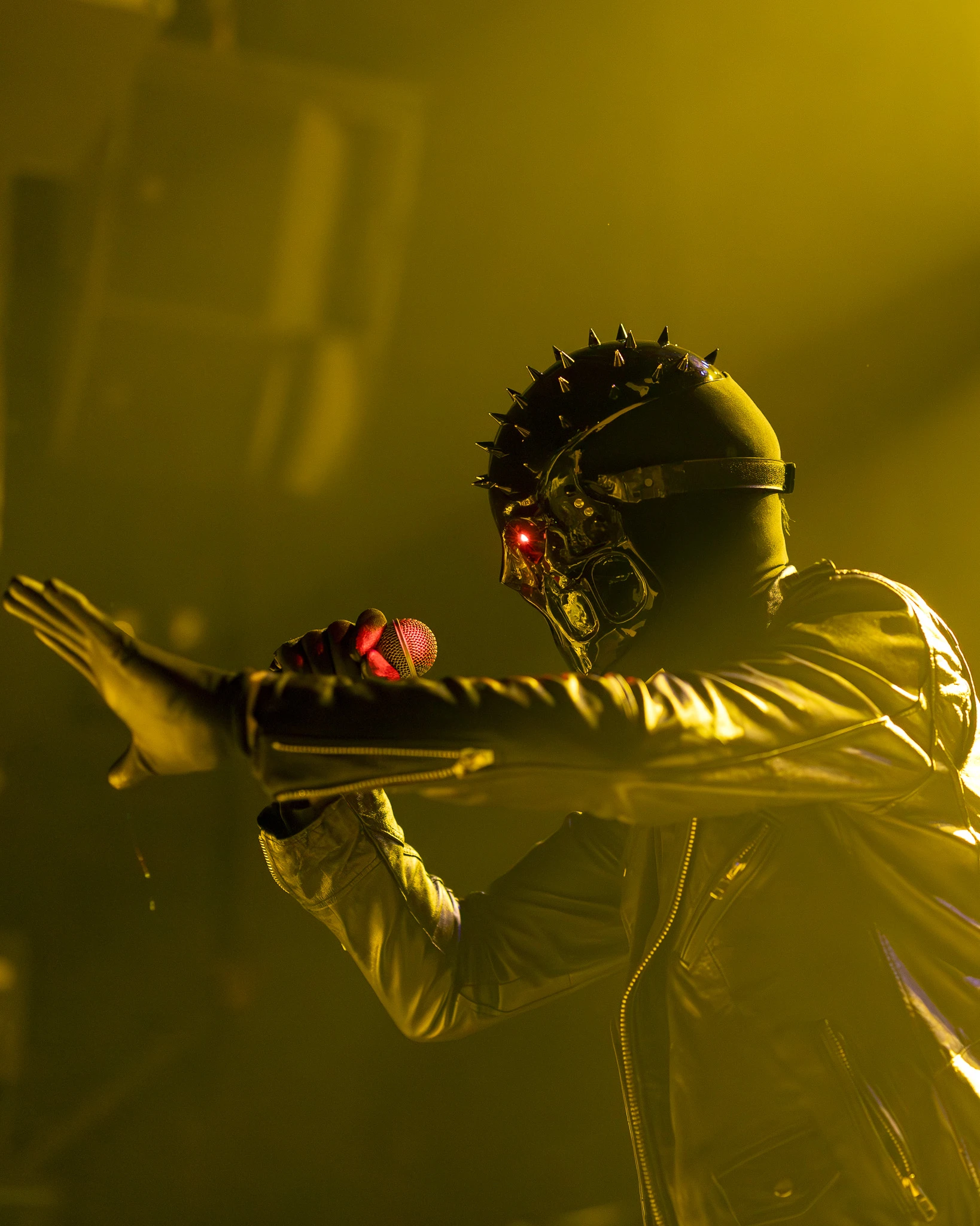 Priest performing live, photograph 5