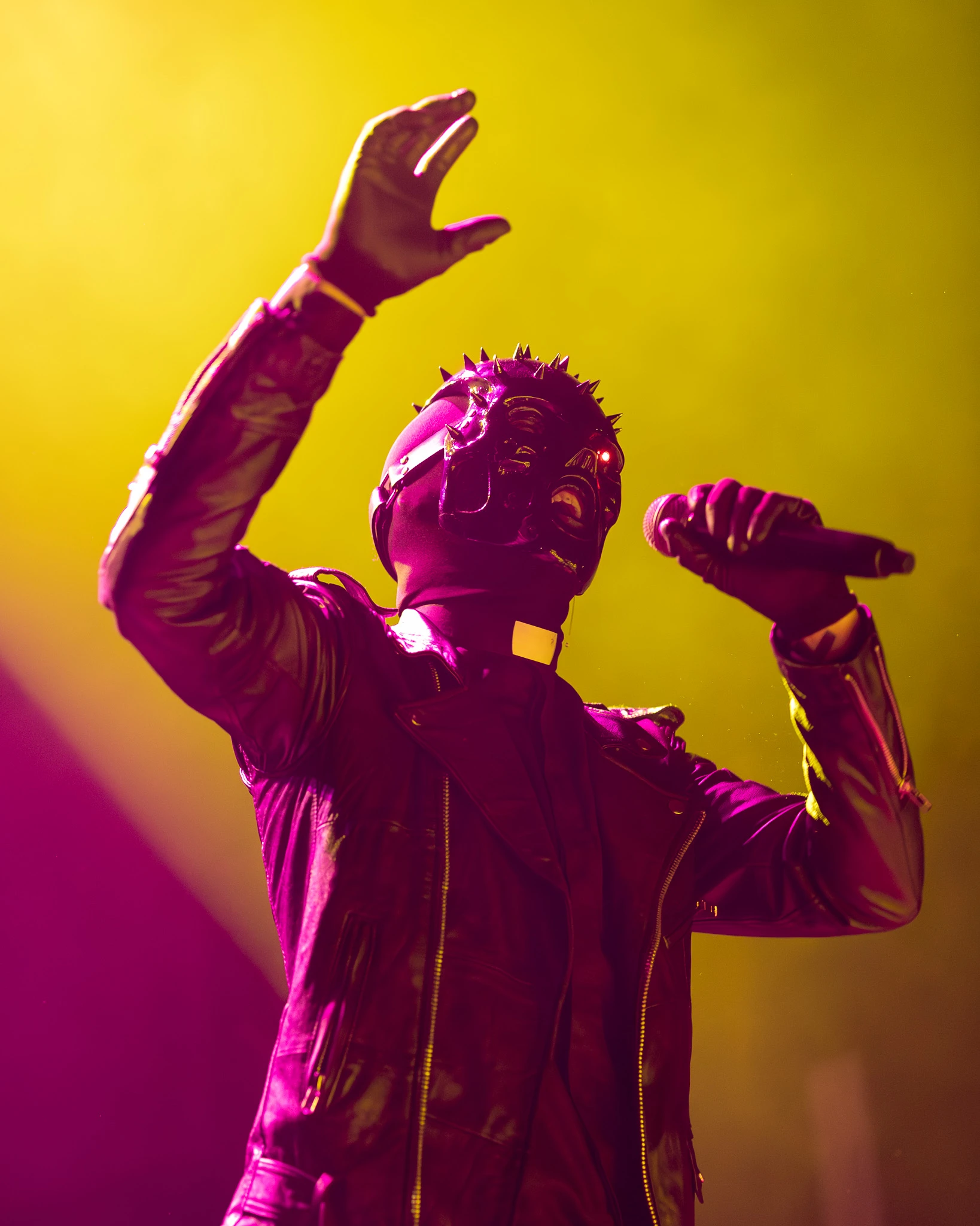 Priest performing live, photograph 6