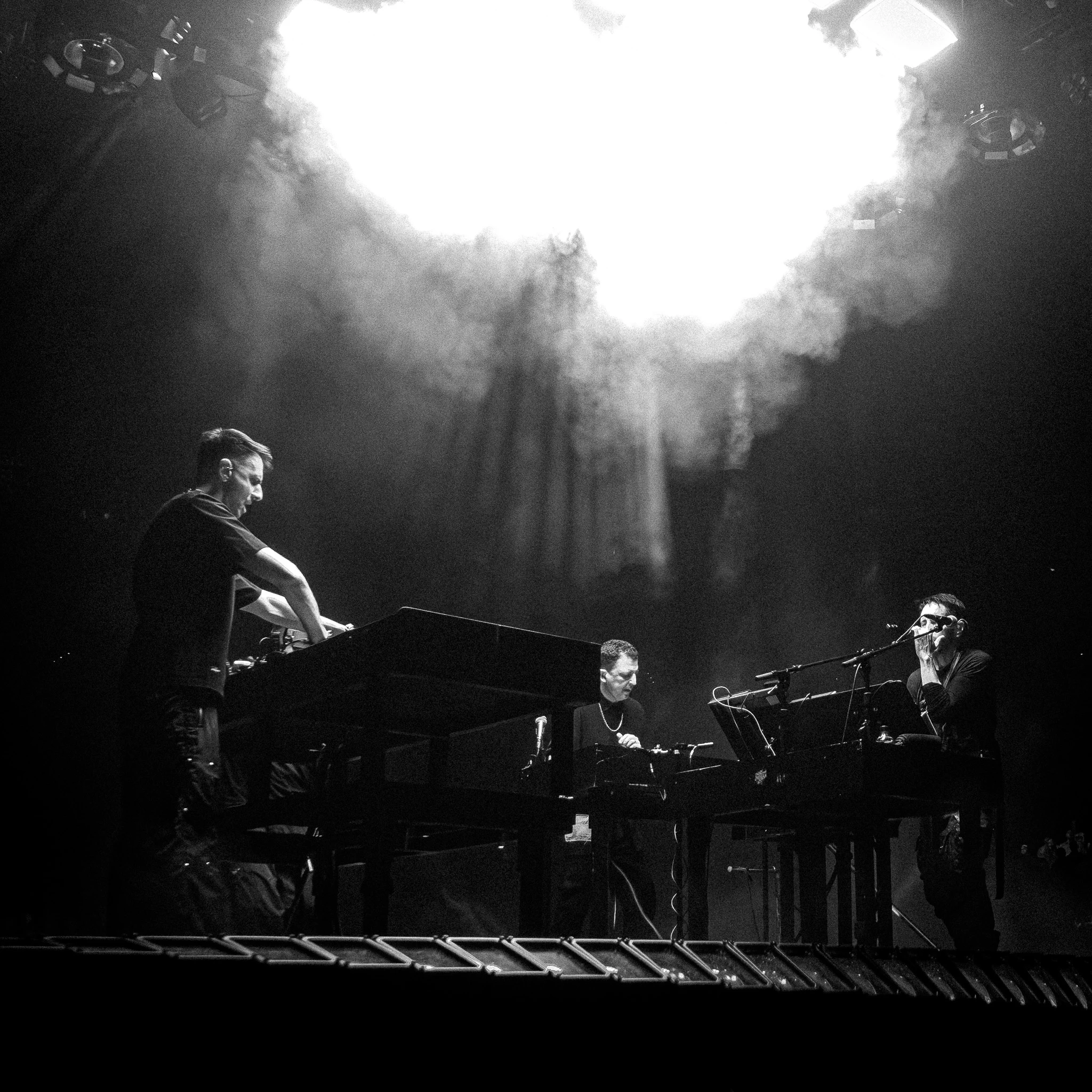 Nine Inch Nails performing live, photograph 6
